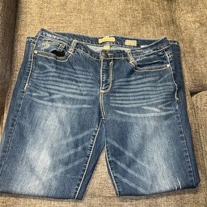 Nine West Vintage America Blue Bootcut Denim Jeans Women’s Size 14